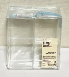 無印良品　壁に付けられるアクリル　ディスプレイ　ボックス型４小間/石膏ボード用のサムネイル