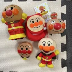 アンパンマン おもちゃ まとめ売り 5点セット フィギュア マスコット