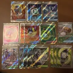 トレーナーズSRまとめ売り16枚　サポート　グッズ　スタジアム　どうぐ