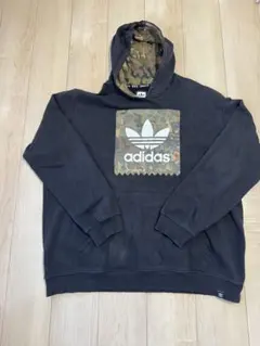 adidas 迷彩柄フード付きパーカー【A-3】