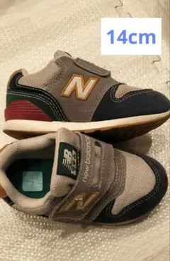 New Balance 996 スニーカー グレー/ネイビー/レッド/グリーン