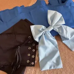 【Lサイズ】アリエル 仮装コスチューム ウィッグ付き！