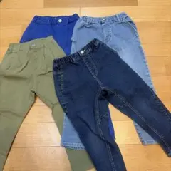 キッズ長ズボン4点セット