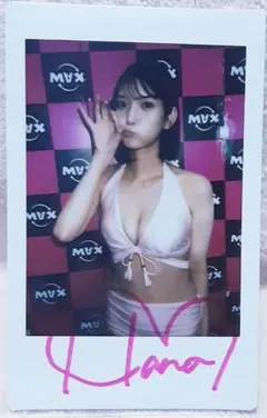 超絶可愛い☆八掛うみ 直筆サイン入りチェキ☆ヌーブラ見え② - メルカリ