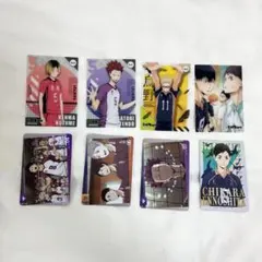 【新品】ハイキュー　クリアカードコレクション　キラコレカード4 8枚セット