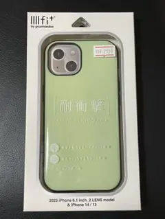 gourmandise 耐衝撃ハイブリッドケース グリーン　イーフィット