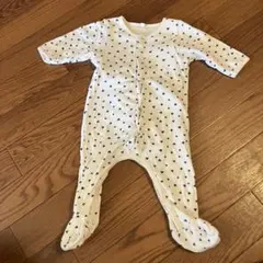 プチバトー ロンパース カバーオール 長袖