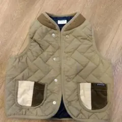 BREEZE サイズ90 キルティングダウンベスト
