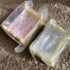 ②シルバニアファミリー ベビーベッド 2点セット