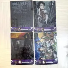 進撃の巨人 クリアファイルセット　全4種セット