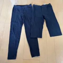 UNIQLO キッズレギンス 2点セット 120cm