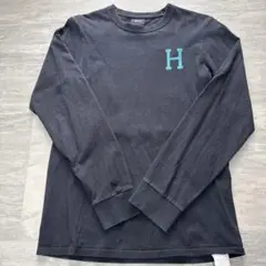 HUF 長袖Tシャツ ブラック S