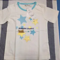 Combi mini　半袖　 Tシャツ 120cm 星柄 ホワイトのサムネイル