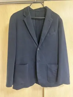 ユニクロ　コンフォート2Bジャケット　ネイビー