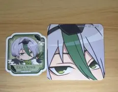 乙夜影汰　ブルーロック　スマイルベースカフェ　コースター　ステッカー