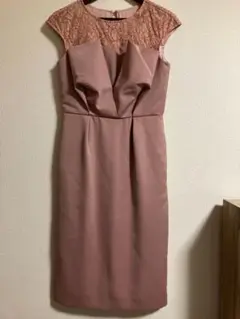 クリアインプレッション　ピンクドレス　ワンピース　M 2
