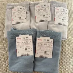 ワコールWing やさしいはきごこちショーツ Lサイズ5枚セット