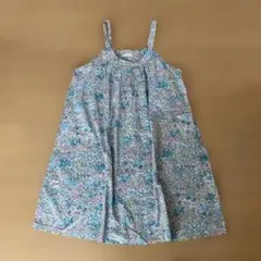 Sunny Clouds 花柄 ノースリーブエプロンワンピース　 Mのサムネイル