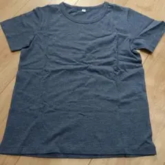 新品未使用 MUJI 無印良品 半袖Tシャツ ブルー 130のサムネイル