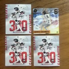 読売ジャイアンツ 坂本勇人 300本塁打記念ステッカー 3枚➕グルメステッカーのサムネイル