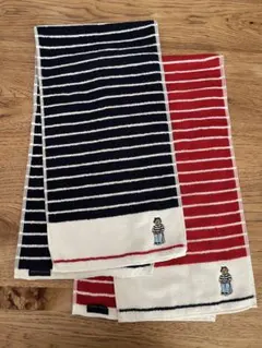 ラルフローレン　 ポロベアロゴ刺繍スポーツタオル 2枚セット　25×110のサムネイル