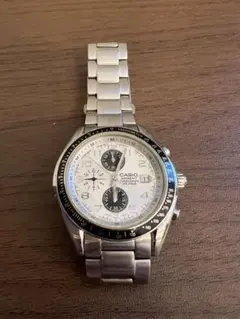 SEIKO クロノグラフV657ー8060 ホワイト（電池切れジャンク） - メルカリ