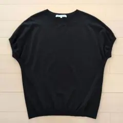 23区 洗える レーヨンポリエステル ストレッチプルオーバー ニット　38のサムネイル
