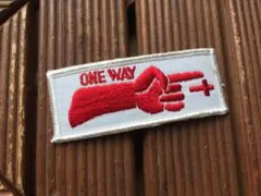 【70's 一方通行 ワッペン】
