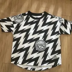 adidas キッズ 稲妻柄 Tシャツ 110cmのサムネイル