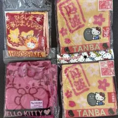 ハローキティ ご当地ハンカチ 9枚セット - メルカリ