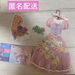 Disney ラプンツェル ドレス型メモ 付箋　ステッカー・シールセット