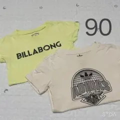【美品】夏服 Tシャツ キッズ ベビー adidas BILLABONG