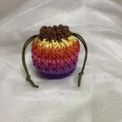 カラフルな巾着袋（グラデーション）