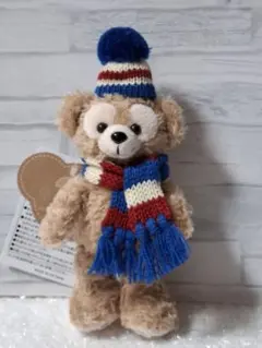 ディズニー⭐ダッフィーぬいぐるみバッジ ダッフィー20周年