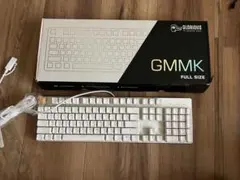 GLORIOUS GMMK フルサイズホワイト　キーボード　ゲーミングキーボード