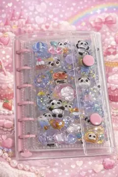 シール帳　完成品　シール　A7サイズ　まとめ売り　立体シール　3Dシール