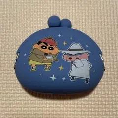 クレヨンしんちゃん　しんのすけとぶりぶりざえもんのがまぐち小銭入れ