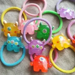 ミニモンスター　ヘアゴム　まとめ売り