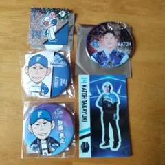 日本ハムファイターズ　加藤貴之投手缶バッジ