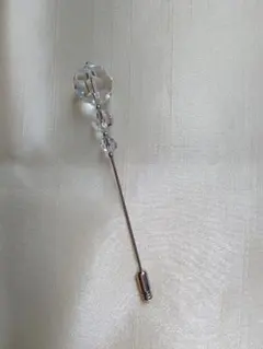 水晶ブローチです!!＼(^-^)／