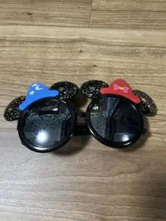 ミッキー型サングラス 星柄バンド