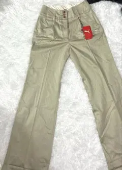 PUMA パンツ レディース M 撥水 折り返し柄 新品タグ付き