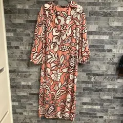 ZARA フラワープリント ワンピース