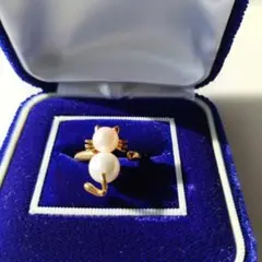 cadeaux カドーおばけちゃんチャーム淡水パールK18YG - メルカリ