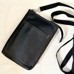 本皮製(牛革)サコッシュ　日本製