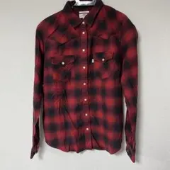 オンブレチェックシャツ シャツ