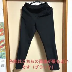 レディース スラックス ブラック スリムフィット UNIQLO ユニクロ 黒