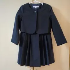 濃紺ジャンパースカートとボレロセット110 お受験