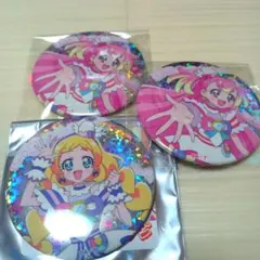 わんだふるぷりきゅあ ブルジュラ 缶バッジ キュアワンダフル キュアフレンディ