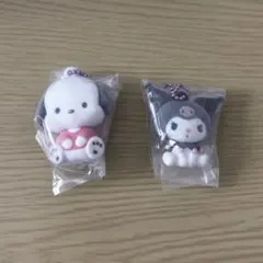 サンリオふわわフロッキーマスコット　ポチャッコ　クロミ